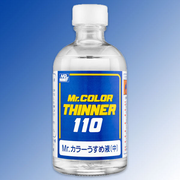 Mr Color Thinner T102 110ml bottle - BlackMike Models