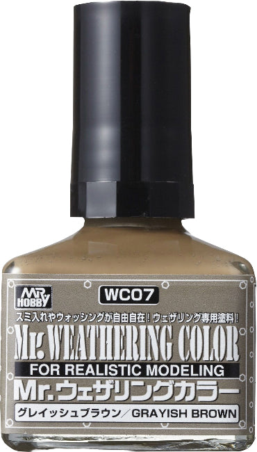 Mr Weathering Color WC07 Grayish Brown Wash 40ml