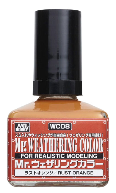 Mr Weathering Color WC08 Rust Orange Wash 40ml