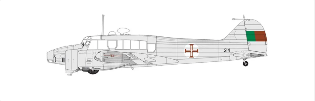Airfix Avro Anson Mk.I decal option 2