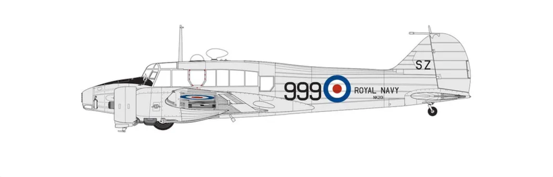 Airfix Avro Anson Mk.I decal option 1