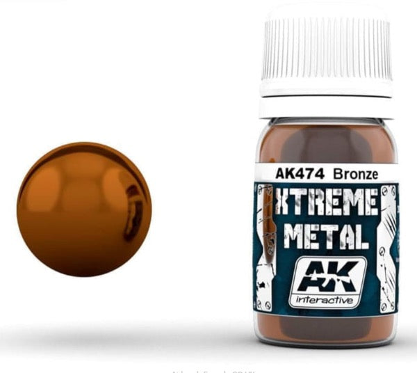 AK Interactive AK474 Xtreme Metal Bronze