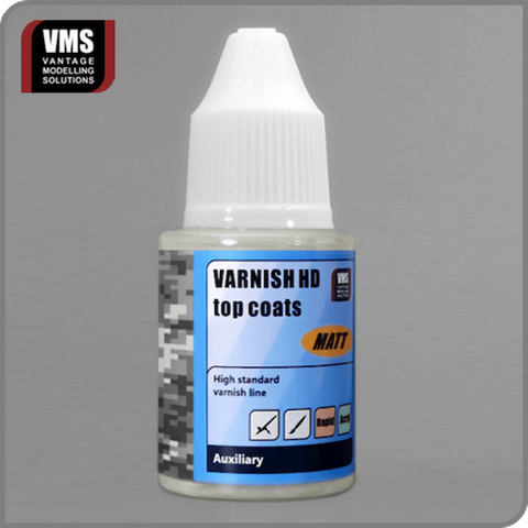 VMS Vantage Modelling Solutions AX05M Varnish HD Matt 30ml - BlackMike Models