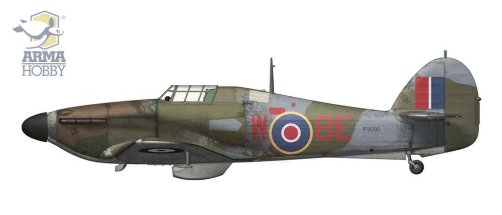 ARMA Hobby 1/48 Hurricane Mk.I kit decal option 4