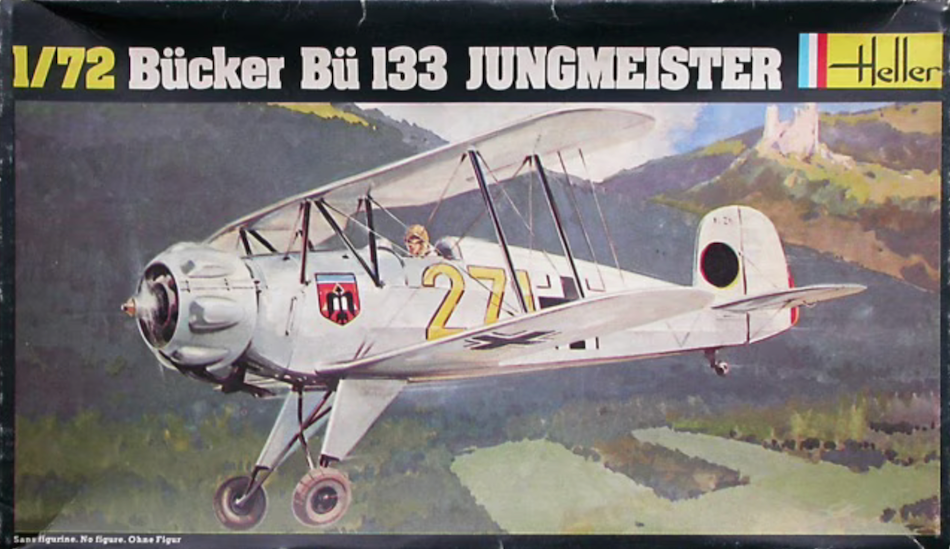 Heller 228 1/72 Bucker Bu133 Jungmeister kit - BlackMike Models