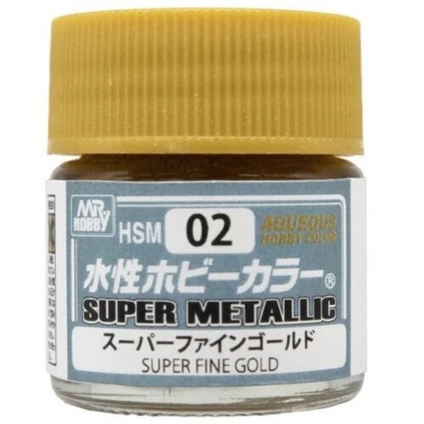 Mr Hobby HSM02 Super Metallic Gold 10ml