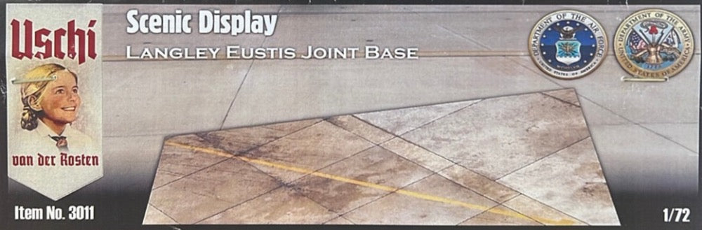 Uschi Van Der Rosten 3011 1/72 scale Langley Eustis Joint Base Scenic Display set - BlackMike Models