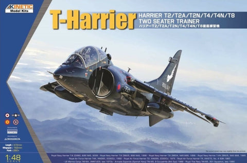Kinetic K48040 1/48 scale T-Harrier two seat trainer kit - BlackMike Models