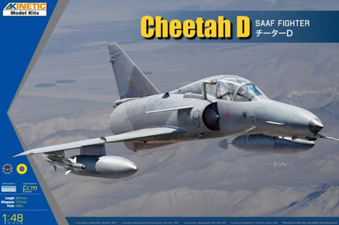 Kinetic Models K48081 1/48 scale Cheetah D South African Air Force kit - BlackMike Models