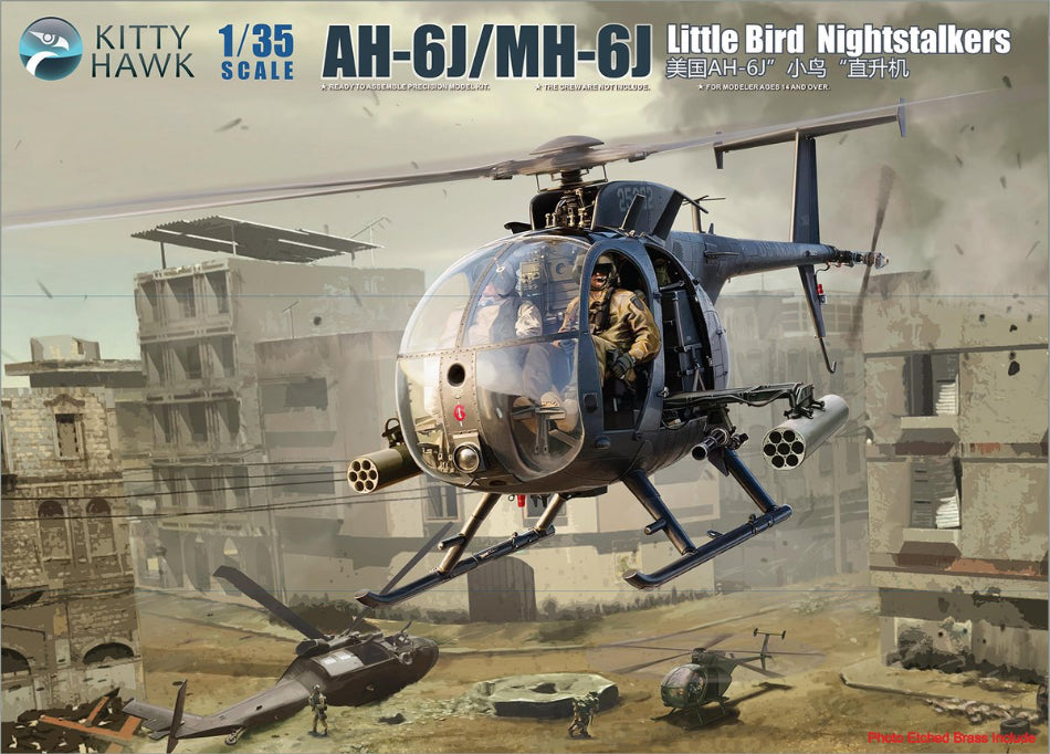 Kitty hawk AH-6J box art