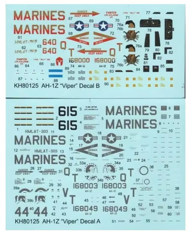 Kitty Hawk KH80125 1/48 AH-1Z Viper kit