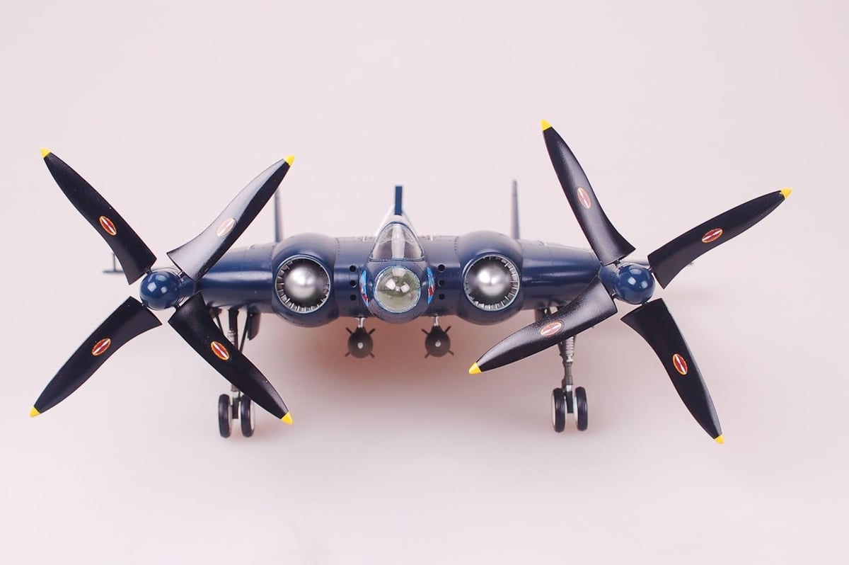 model kit on a white background