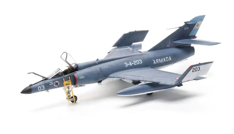 Model of a military jet aircraft with 'Armada' branding on a white background