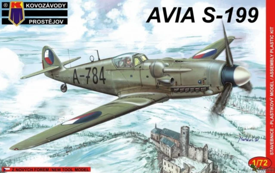 KP Model 0010 1/72 scale Avia S-199 kit - BlackMike Models