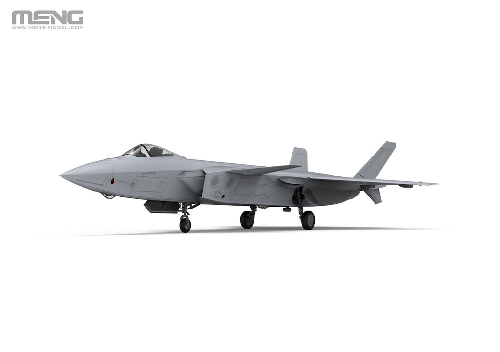 Meng LS-002 1/48 scale Chinese J-20 Stealth Fighter kit 1 - BlackMike Models
