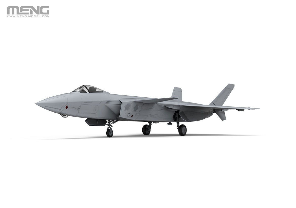 Meng LS-002 1/48 scale Chinese J-20 Stealth Fighter kit 1 - BlackMike Models