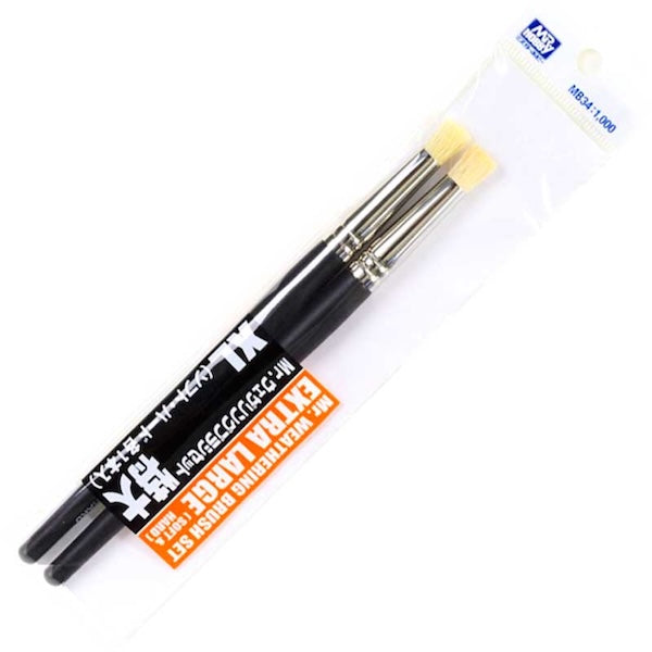 Mr Weathering Brush set - Extra large in packaging on a white background