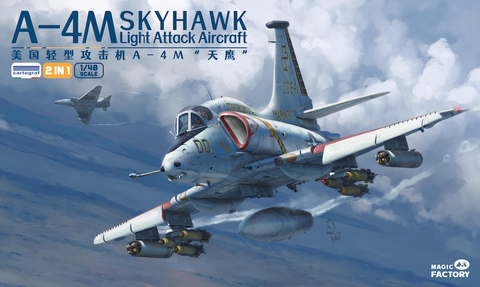 Magic Factory 5002 1/48 scale A-4M Skyhawk 2 in 1 kit - BlackMike Models