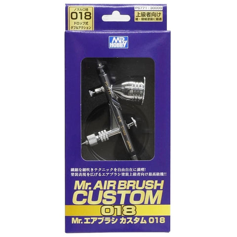 PS-771 Mr Airbrush Custom 0.18mm dual action airbrush - BlackMike Models