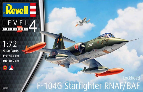 Revell 03879 1/72 scale F-104 G Starfighter RNAF/BAF kit - BlackMike Models