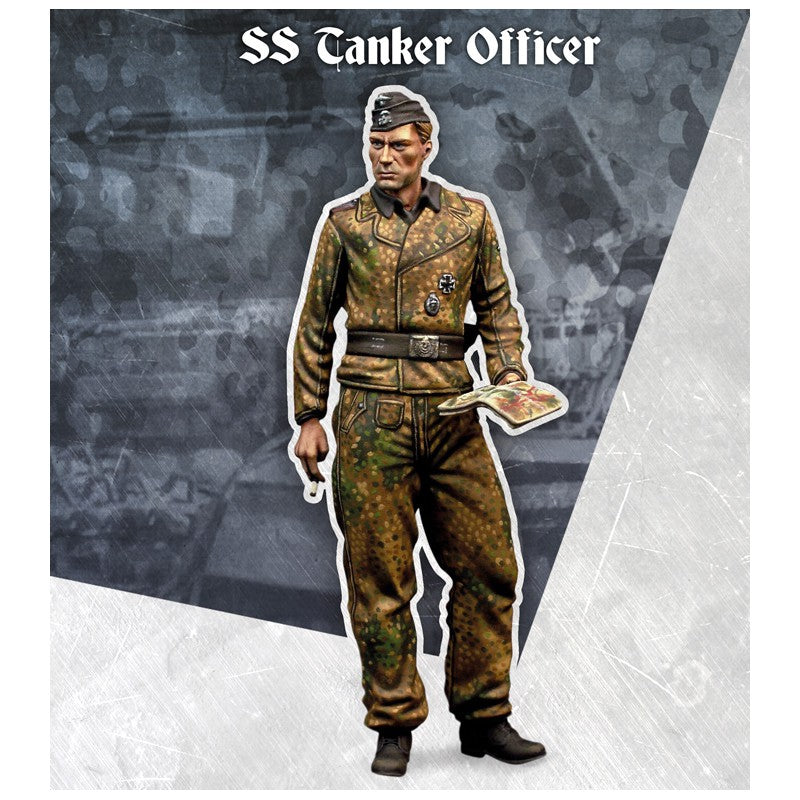 Scale75 War Front Figure Series 1/35 scale WW2 German SS Tanker Officer resin figure kit - BlackMike Models
