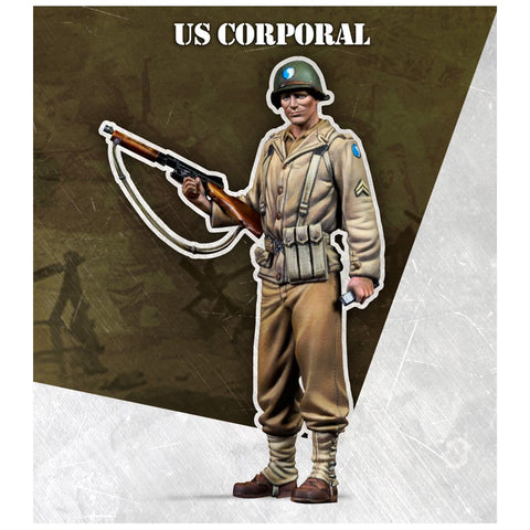Scale75 War Front Figure Series 1/35 scale WW2 US Corporal resin figure kit - BlackMike Models