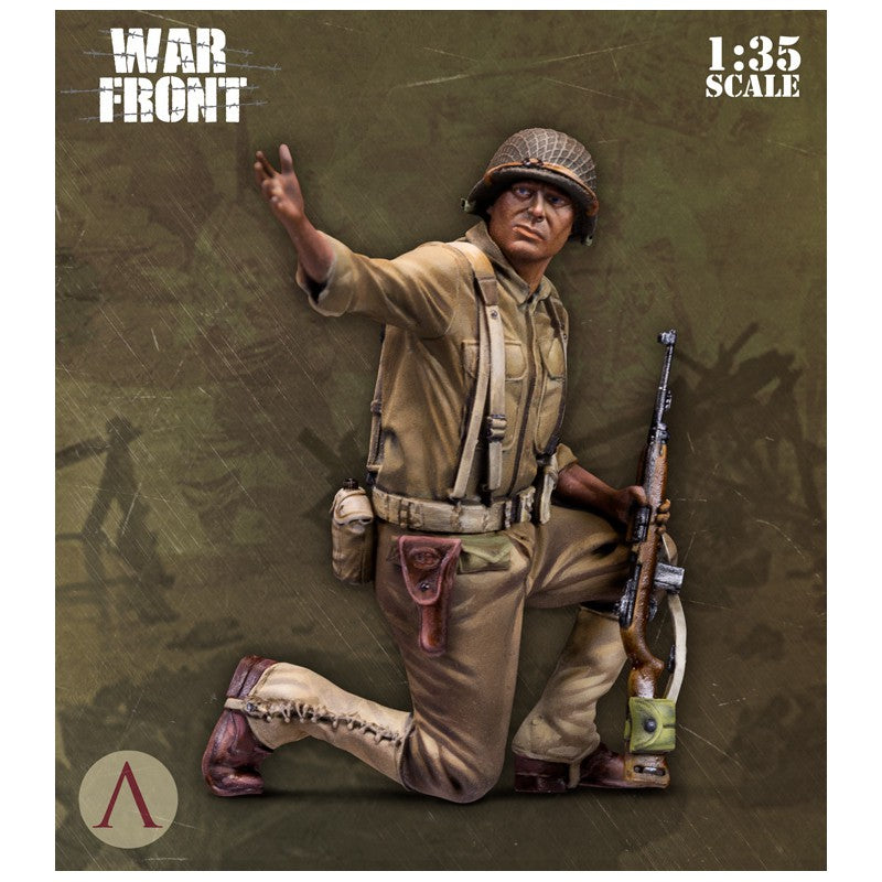 Scale75 War Front Figure Series 1/35 scale WW2 US Sergeant resin figure kit 2 - BlackMike Models