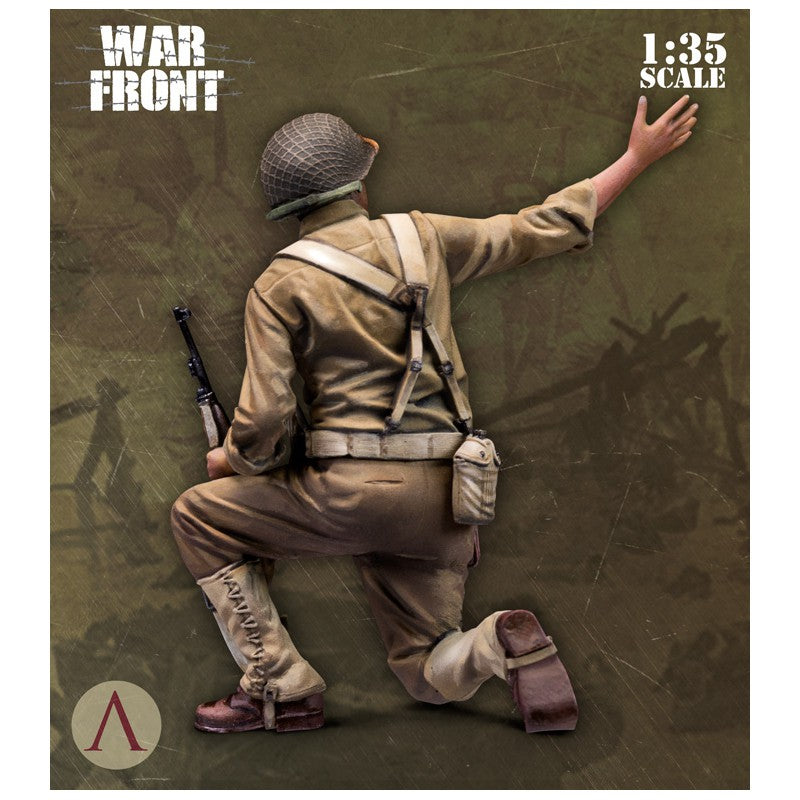 Scale75 War Front Figure Series 1/35 scale WW2 US Sergeant resin figure kit 3 - BlackMike Models