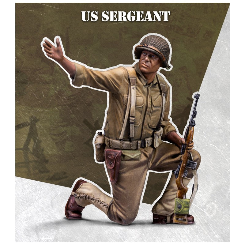 Scale75 War Front Figure Series 1/35 scale WW2 US Sergeant resin figure kit - BlackMike Models