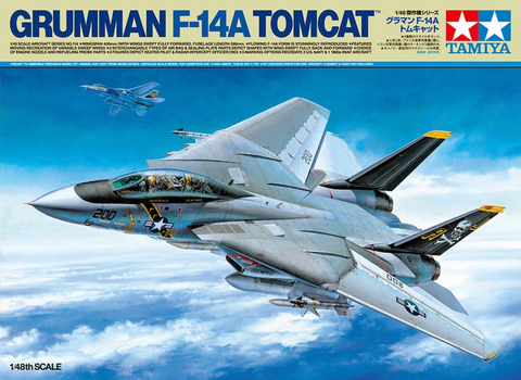 Tamiya 61114 1/48 Grumman F-14A Tomcat kit - BlackMike Models