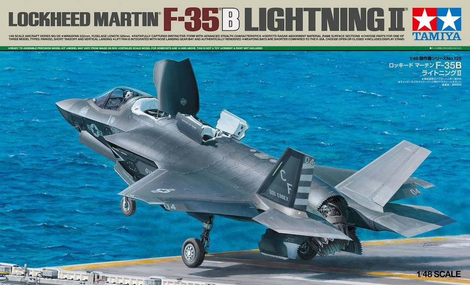Tamiya 61125 1/48 Lockheed Martin F-35B Lightning II