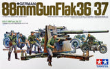 Tamiya 35017 1/35 German 88mm Flak Gun 36/37 & Crew kit - BlackMike Models
