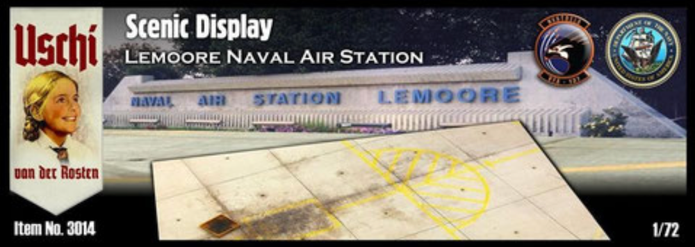Uschi Van Der Rosten 3014 Lemoore Naval Air Station Scenic Display set - BlackMike Models