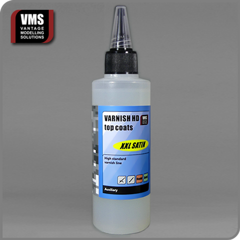 VMS Vantage Modelling Solutions AX15S Varnish HD Satin 100ml - BlackMike Models