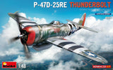 Miniart 48001 1/48 scale P-47D-25RE Thunderbolt Advanced kit - BlackMike Models
