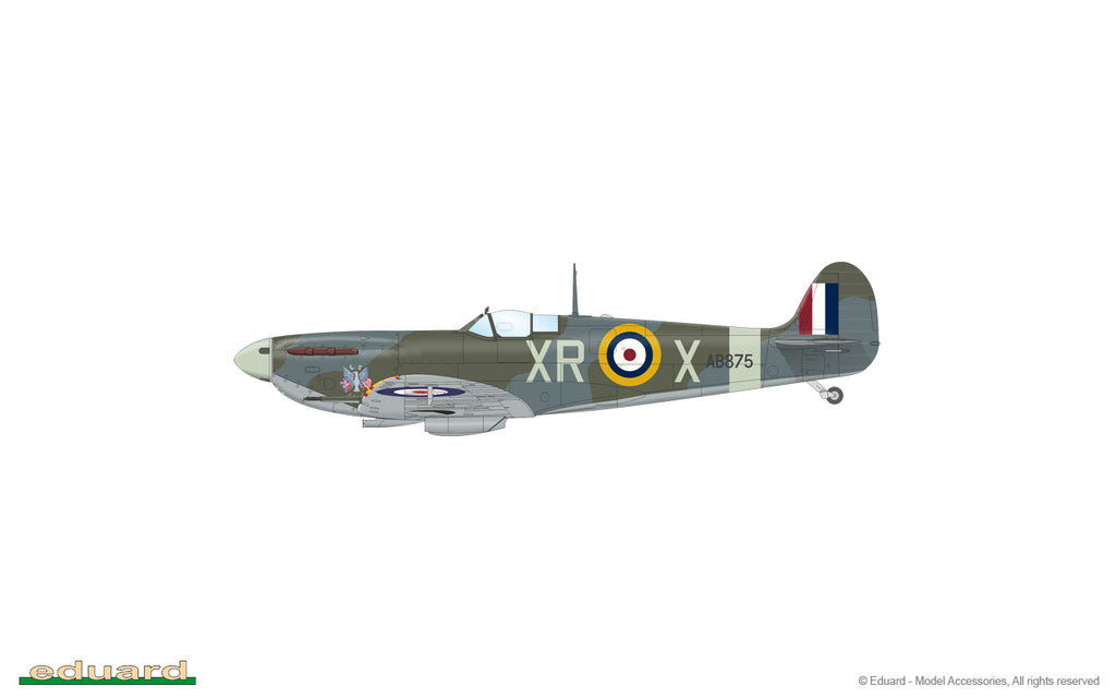 Eduard 11149 Eagles Call Spitfire Mk.V kit Decal Option 2 - BlackMike Models