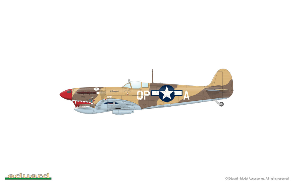 Eduard 11149 Eagles Call Spitfire Mk.V kit Decal Option 3 - BlackMike Models