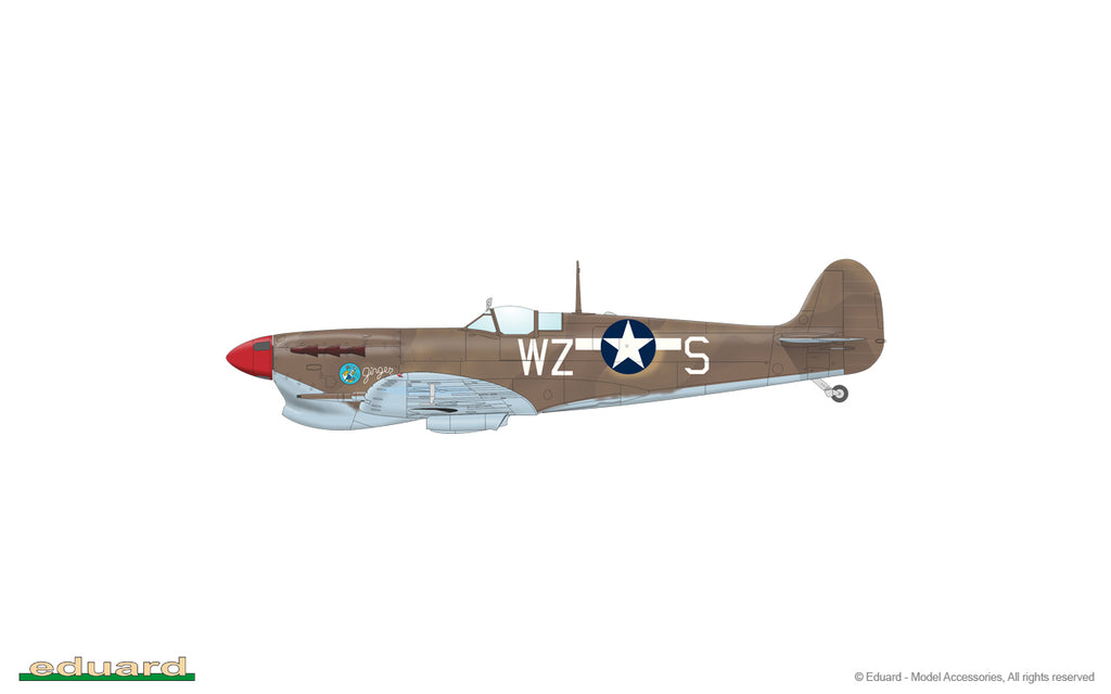 Eduard 11149 Eagles Call Spitfire Mk.V kit Decal Option 4 - BlackMike Models