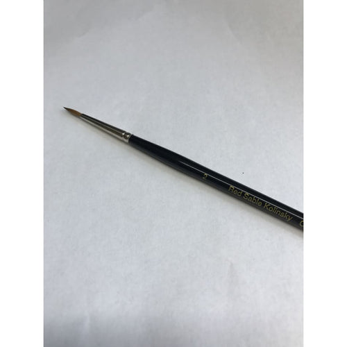 1855-2 Kolinsky Sable paint brush size No.2 - BlackMike Models