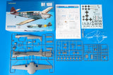 Eduard 3404 1/32 Messerschmitt Bf108 Weekend Edition box contents- BlackMike Models