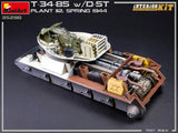 Miniart 1/35 T-34/85 w/D-5T Plant 112 Spring 1944 interior painted 2