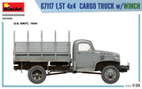 Miniart 35389 1/35 scale G7117 1.5T 4x4 cargo truck with winch kit 2 - BlackMike Models