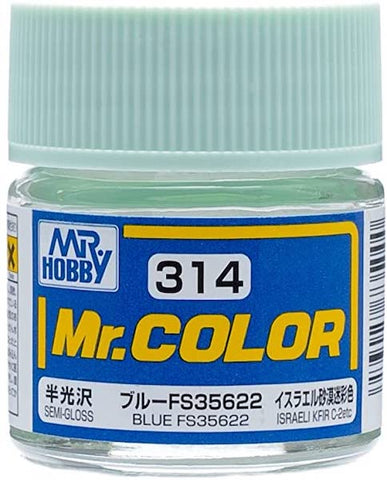 Mr Color C314 Blue FS35622 Semi Gloss acrylic paint 10ml - BlackMike Models