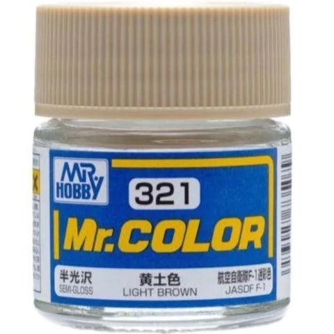 Mr Color C321 Light Brown Semi Gloss paint 10ml