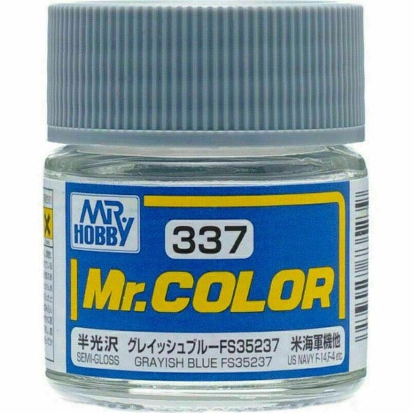 Mr Color 337 Greyish Blue FS35237 acrylic paint 10ml - BlackMike Models