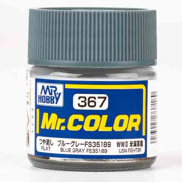 Mr Color C367 Blue Gray FS35189 Flat acrylic paint 10ml - BlackMike Models