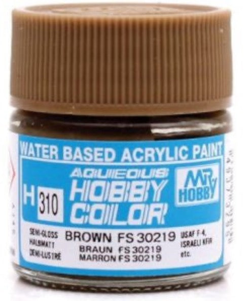 Mr Hobby H310 FS30219 Brown acrylic paint - BlackMike Models
