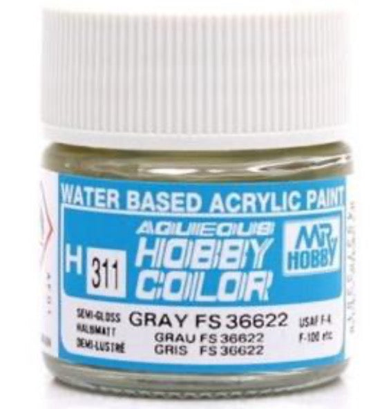 Mr Hobby H311 FS36622Gray acrylic paint - BlackMike Models