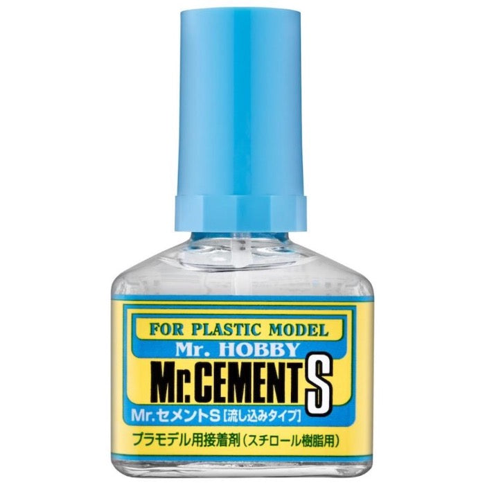 Mr Hobby, Mr Cement S 40ml - BlackMike Models