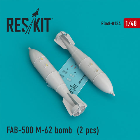 ResKit RS48-134 1/48 FAB-500M-62 Russian bomb set